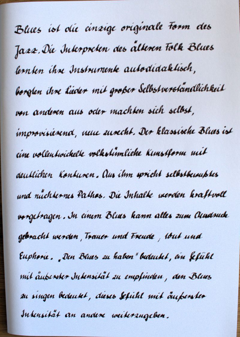 Blues ein Bilderbuch aus Mecklenburg